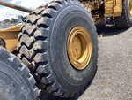Chassis with Right Forward Drive Tire
