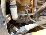 Engine with A/C Compressor