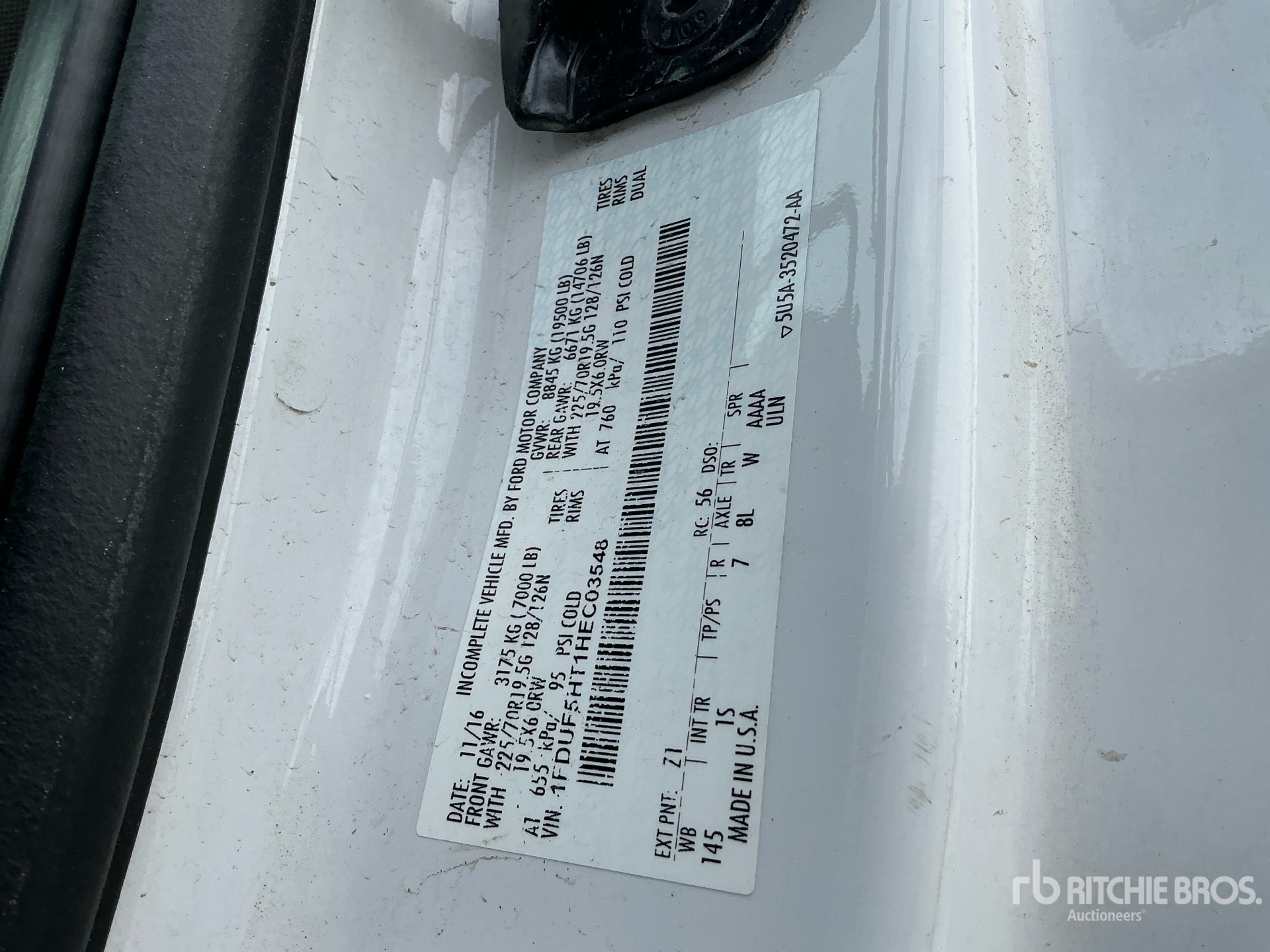 Photo of a 2017 Ford F-550