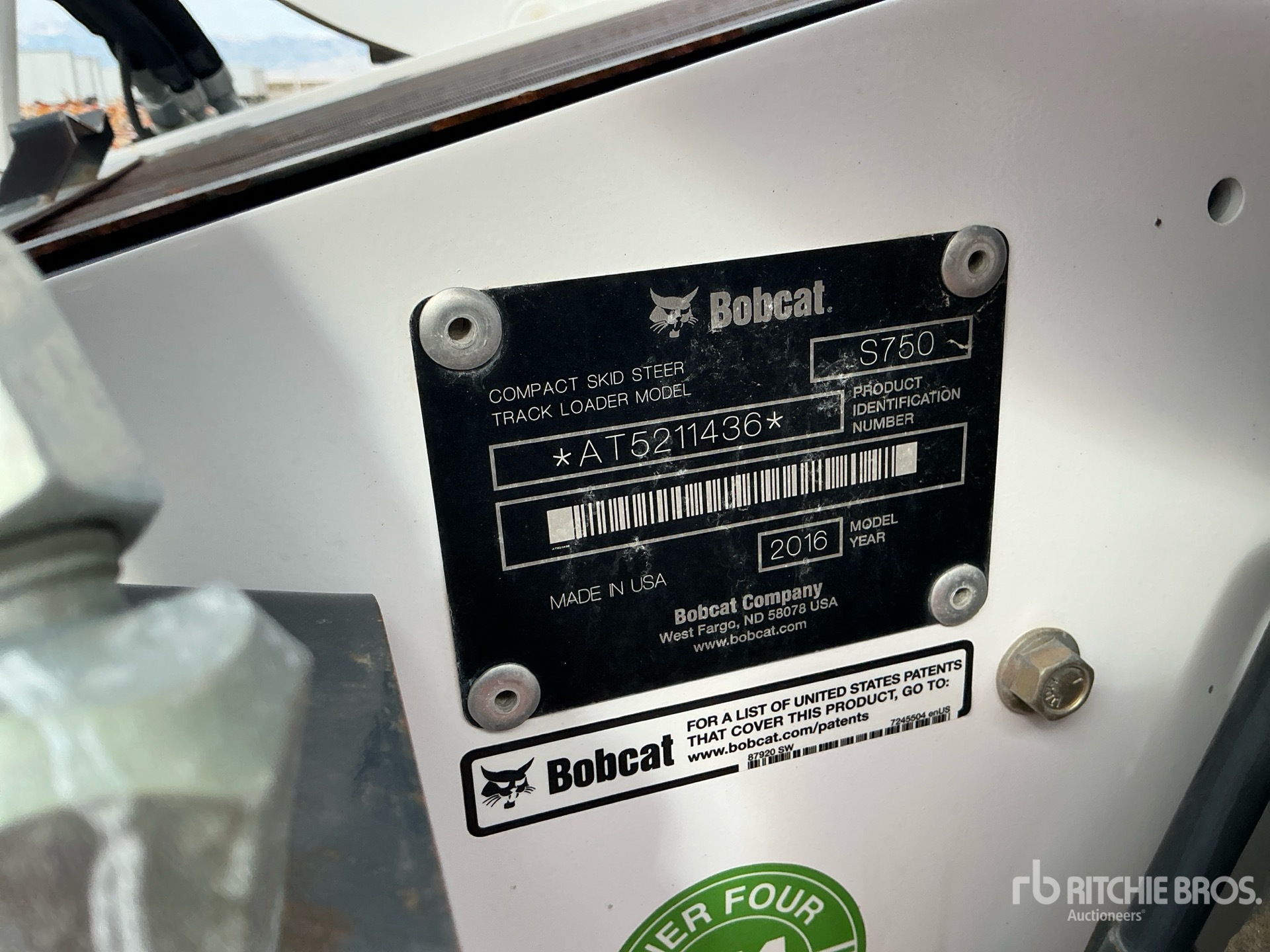 Photo of a 2016 Bobcat S750