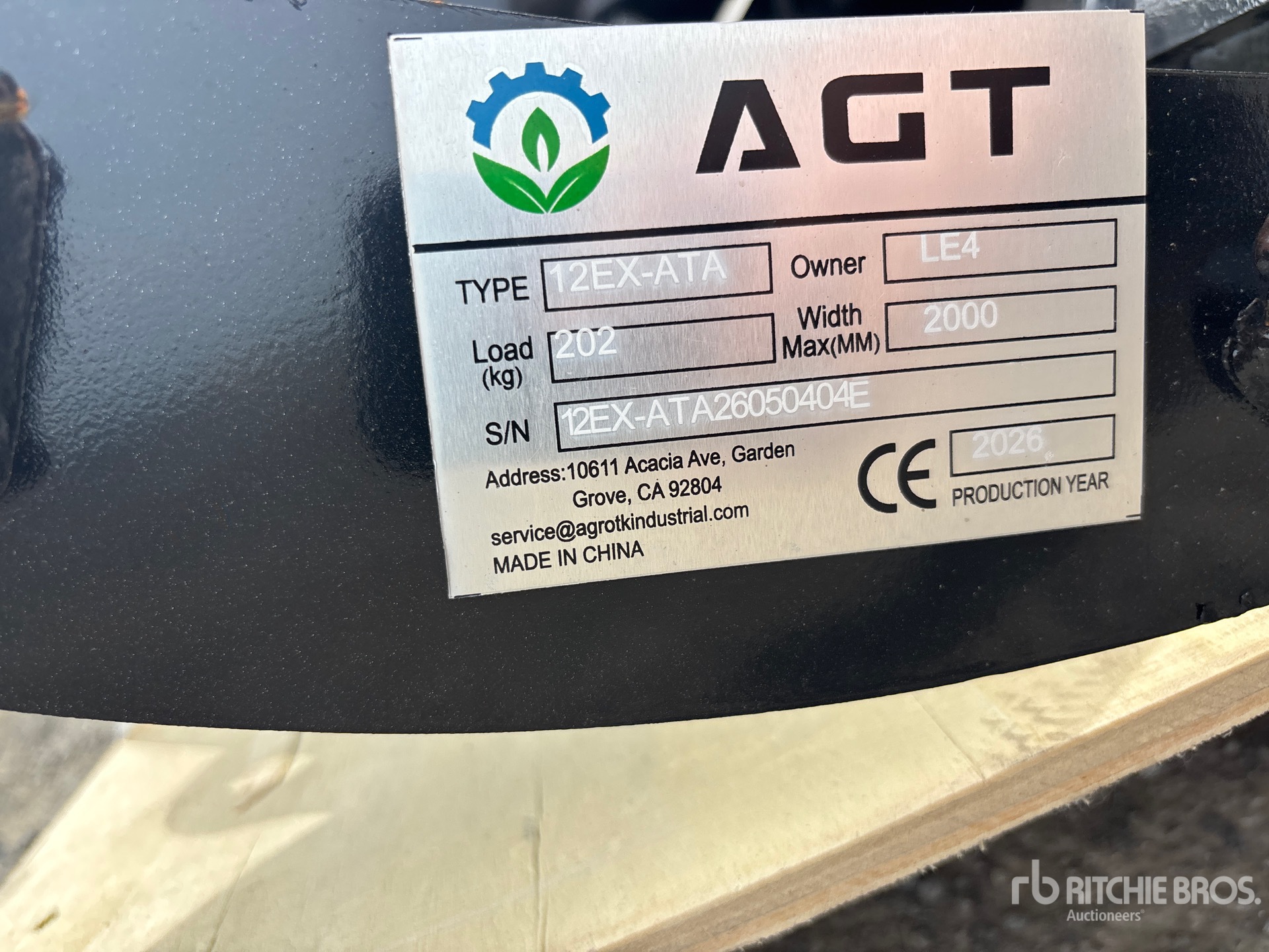 2026 AGT 12EX-ATA
