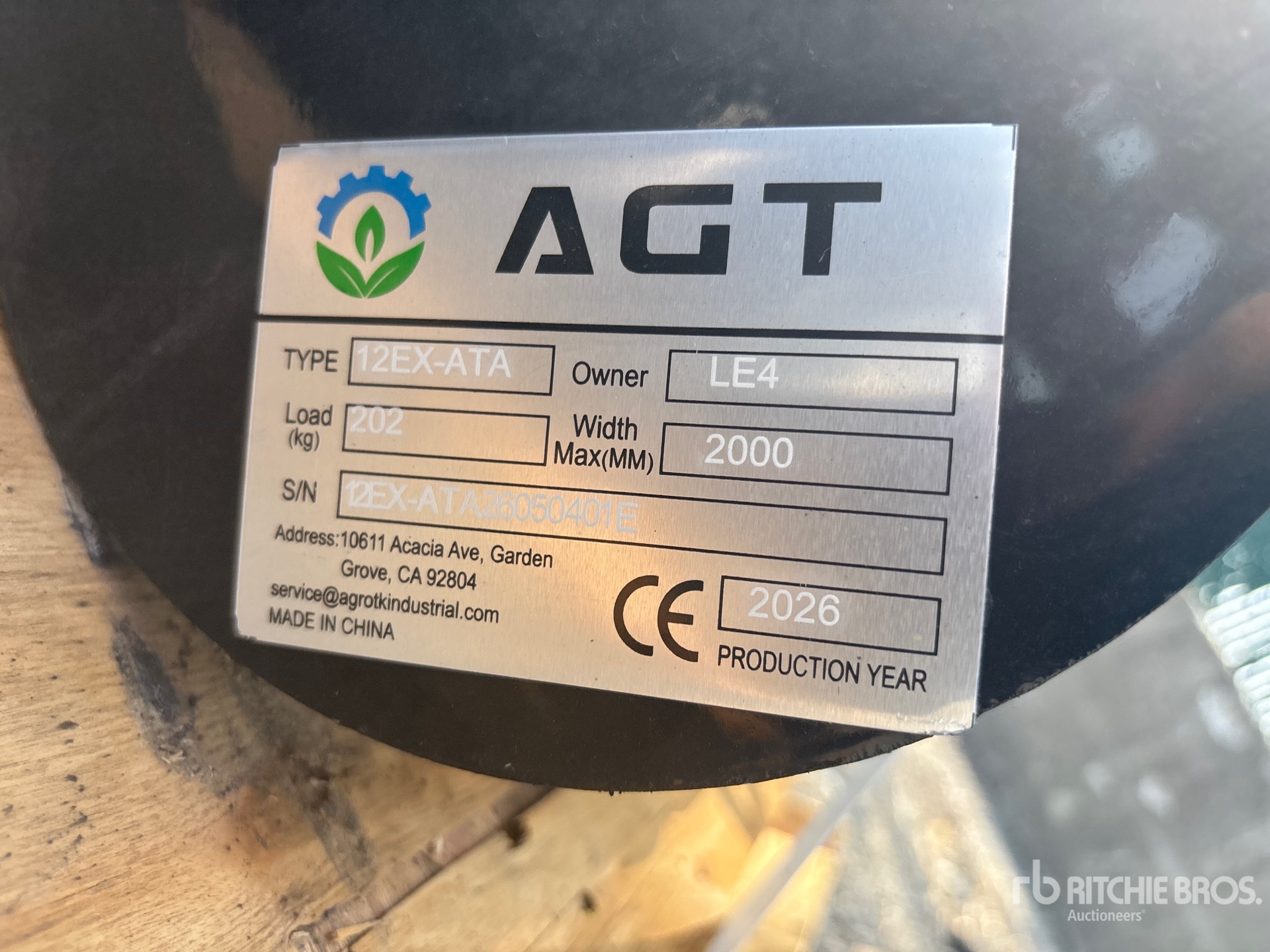 2026 AGT 12EX-ATA