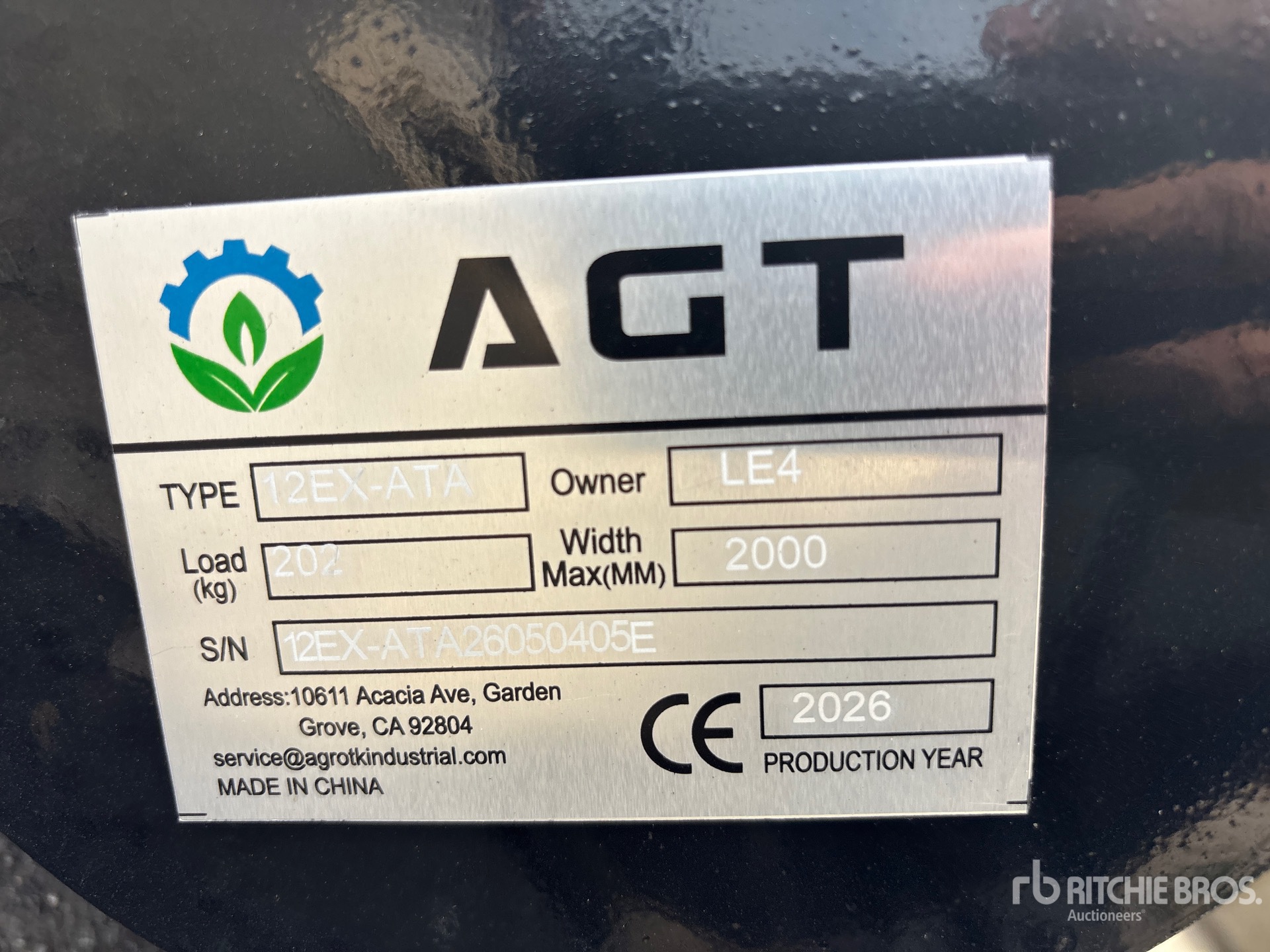 2026 AGT 12EX-ATA