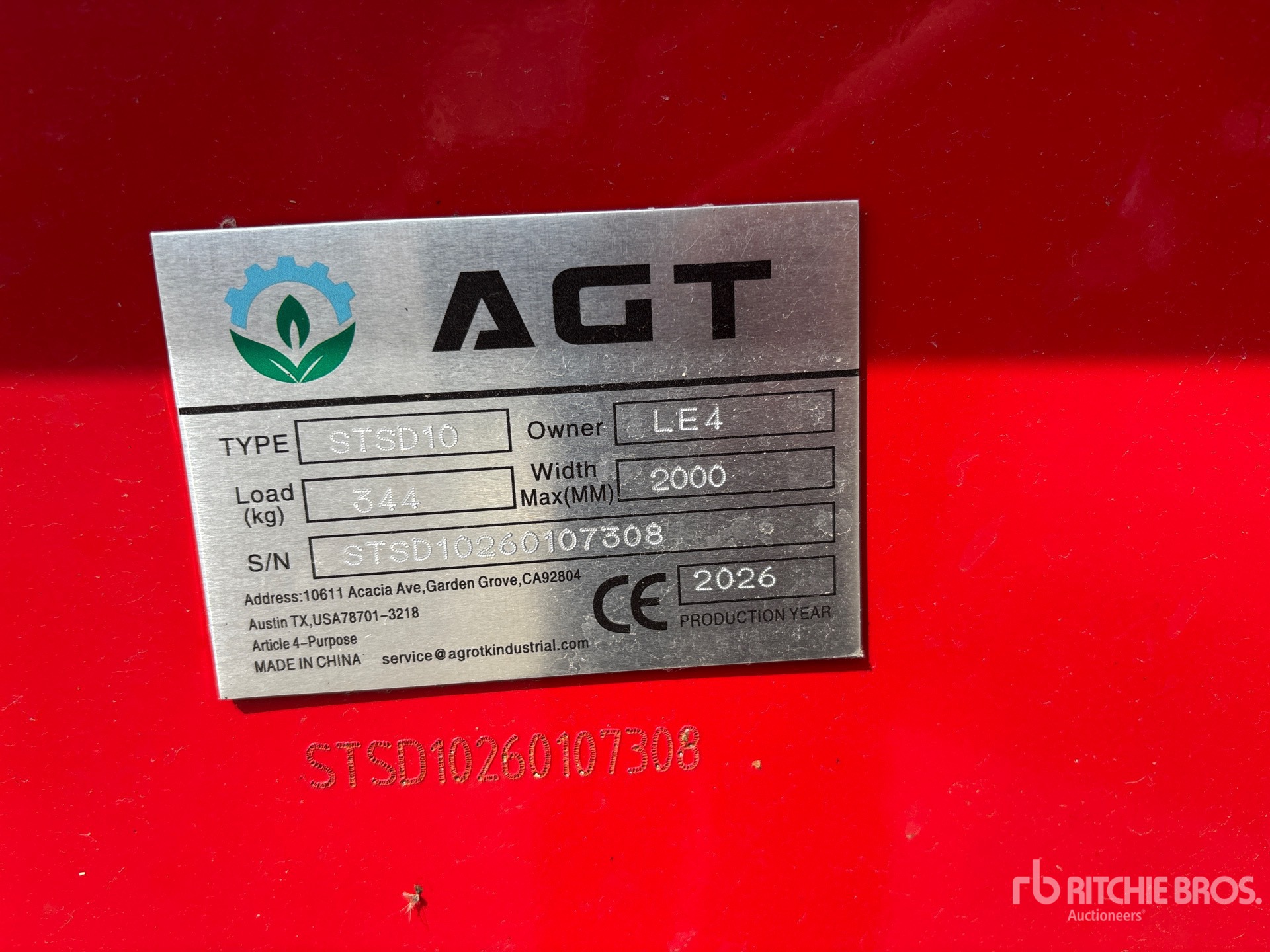 2026 AGT STSD10