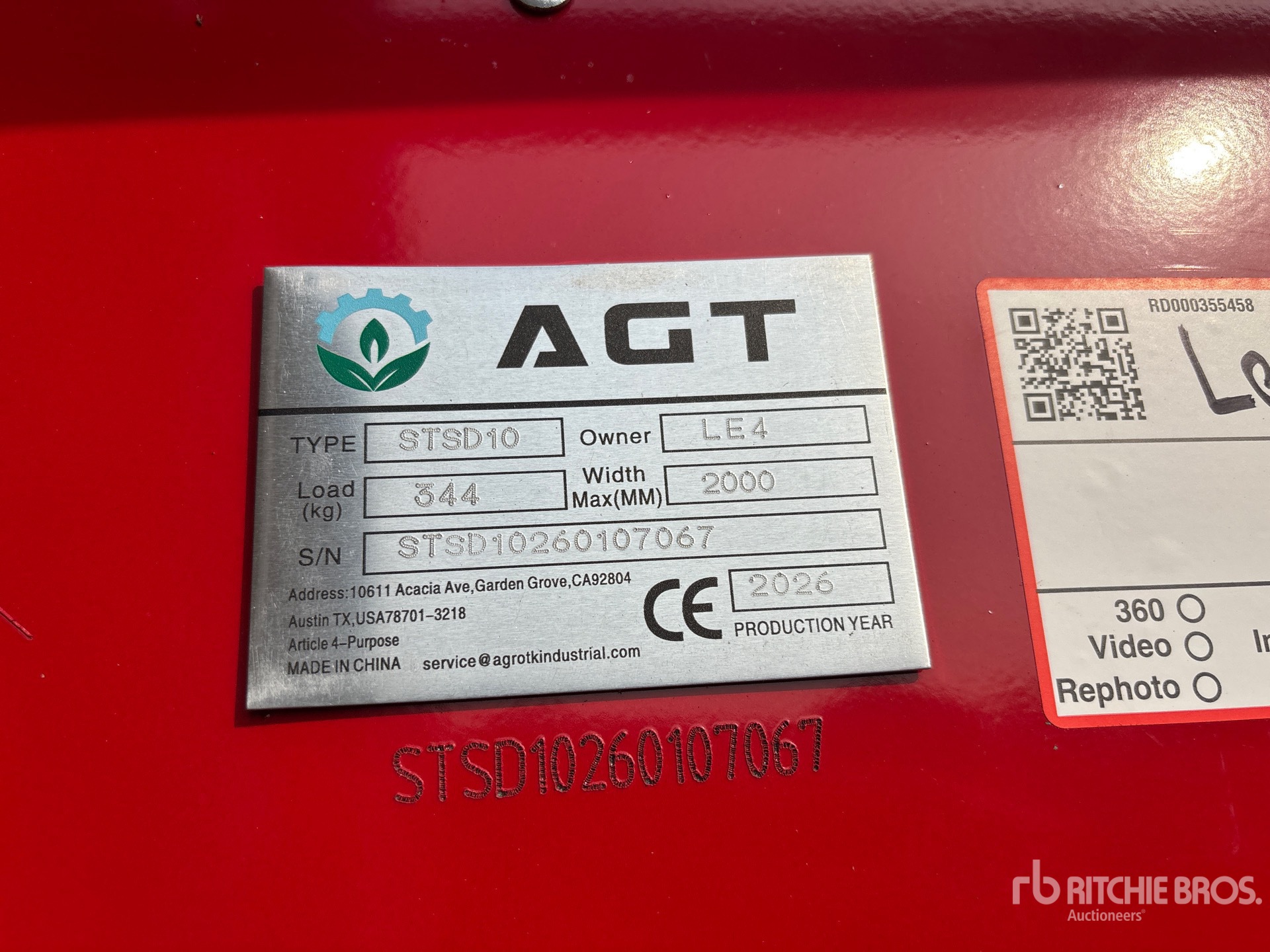 2026 AGT STSD10