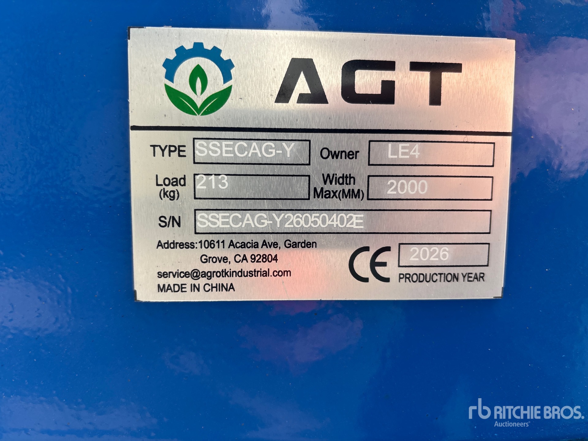 2026 AGT SSECAG-Y