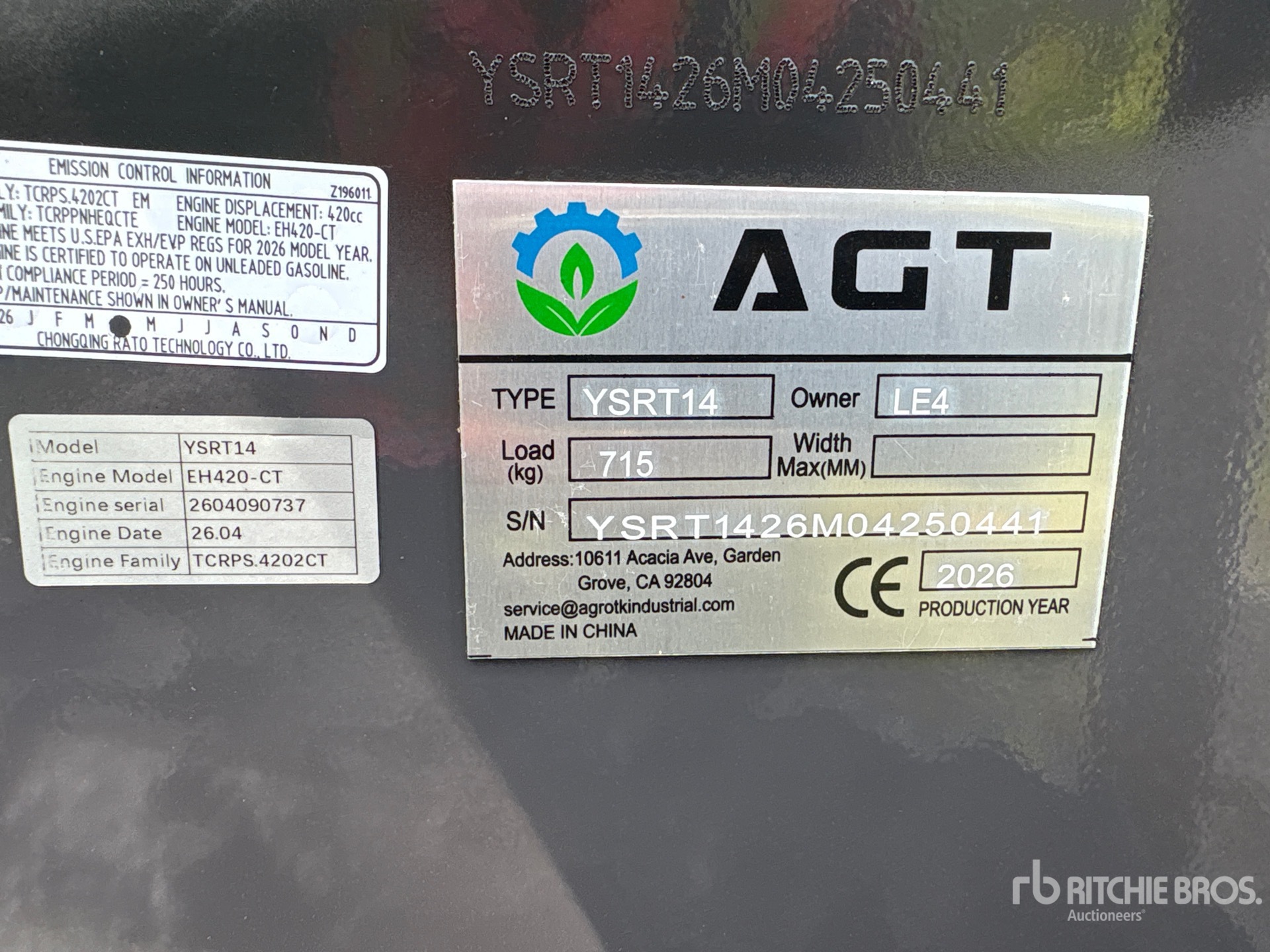 2026 AGT YSRT14