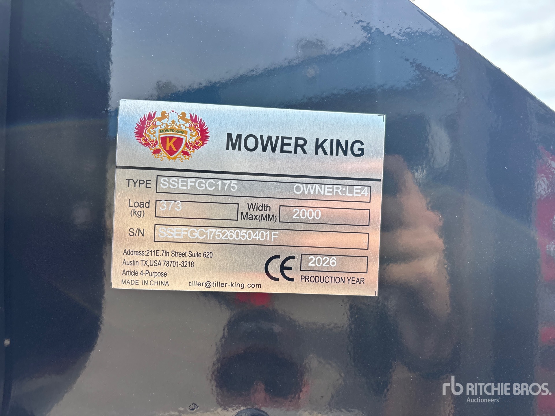 2026 Mower King SSEFGC175