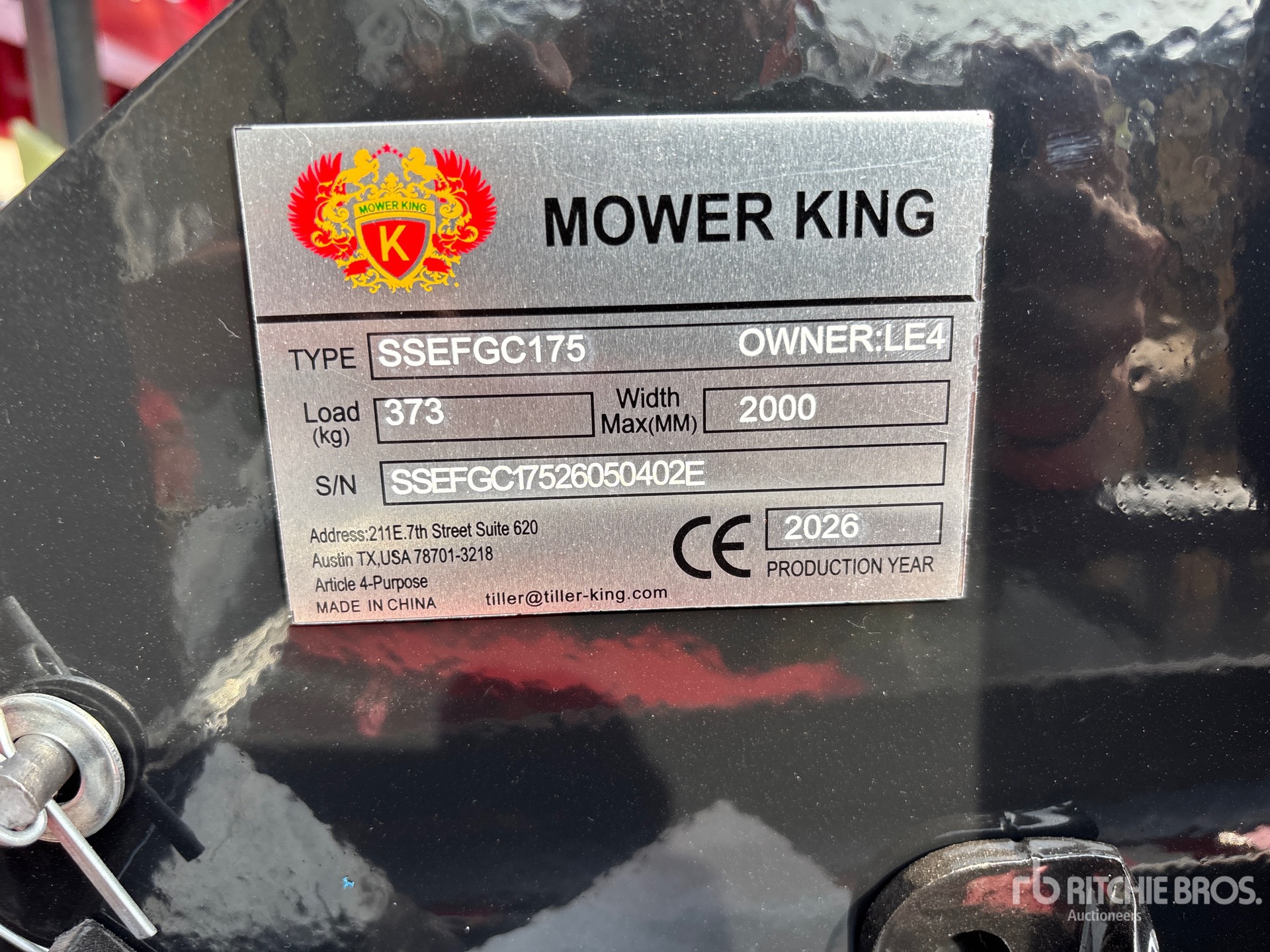 2026 Mower King SSEFGC175