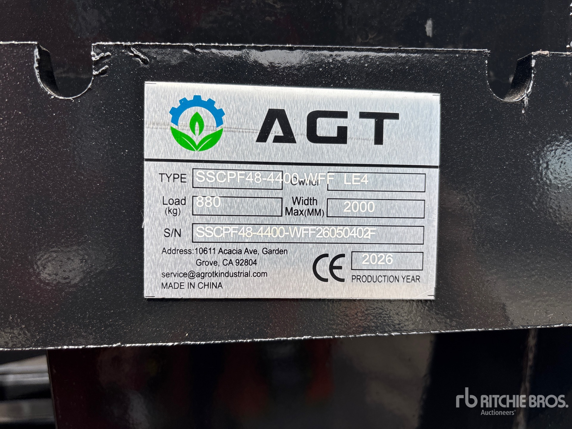 2026 AGT SSCPF48-4400-WF