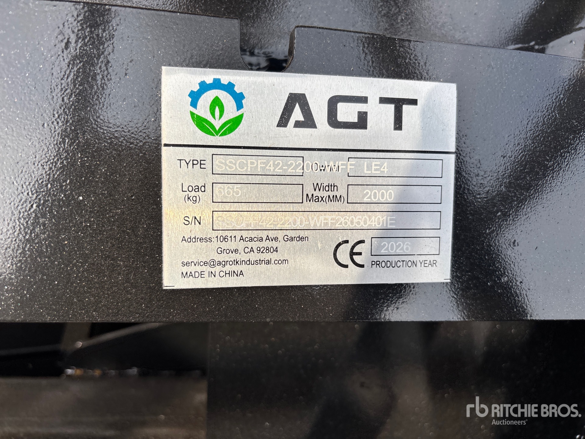 2026 AGT SSCPF42-2200-WF