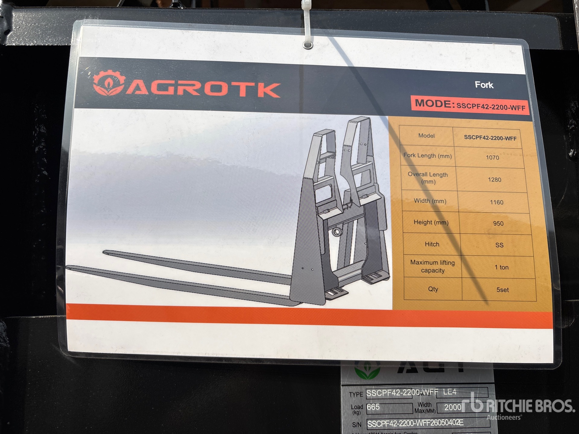 2026 AGT SSCPF42-2200-WF