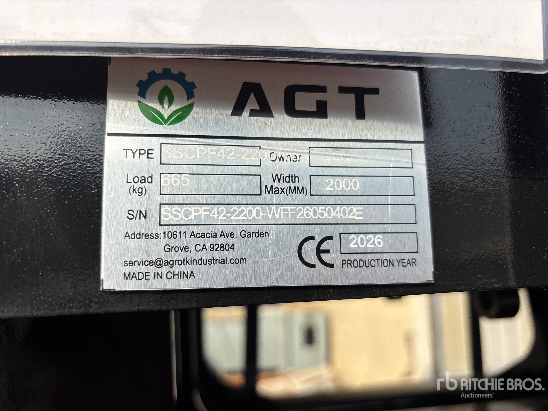 2026 AGT SSCPF42-2200-WF