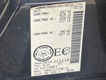 General Appearance with Frame Stamp Serial Number/VIN Photo