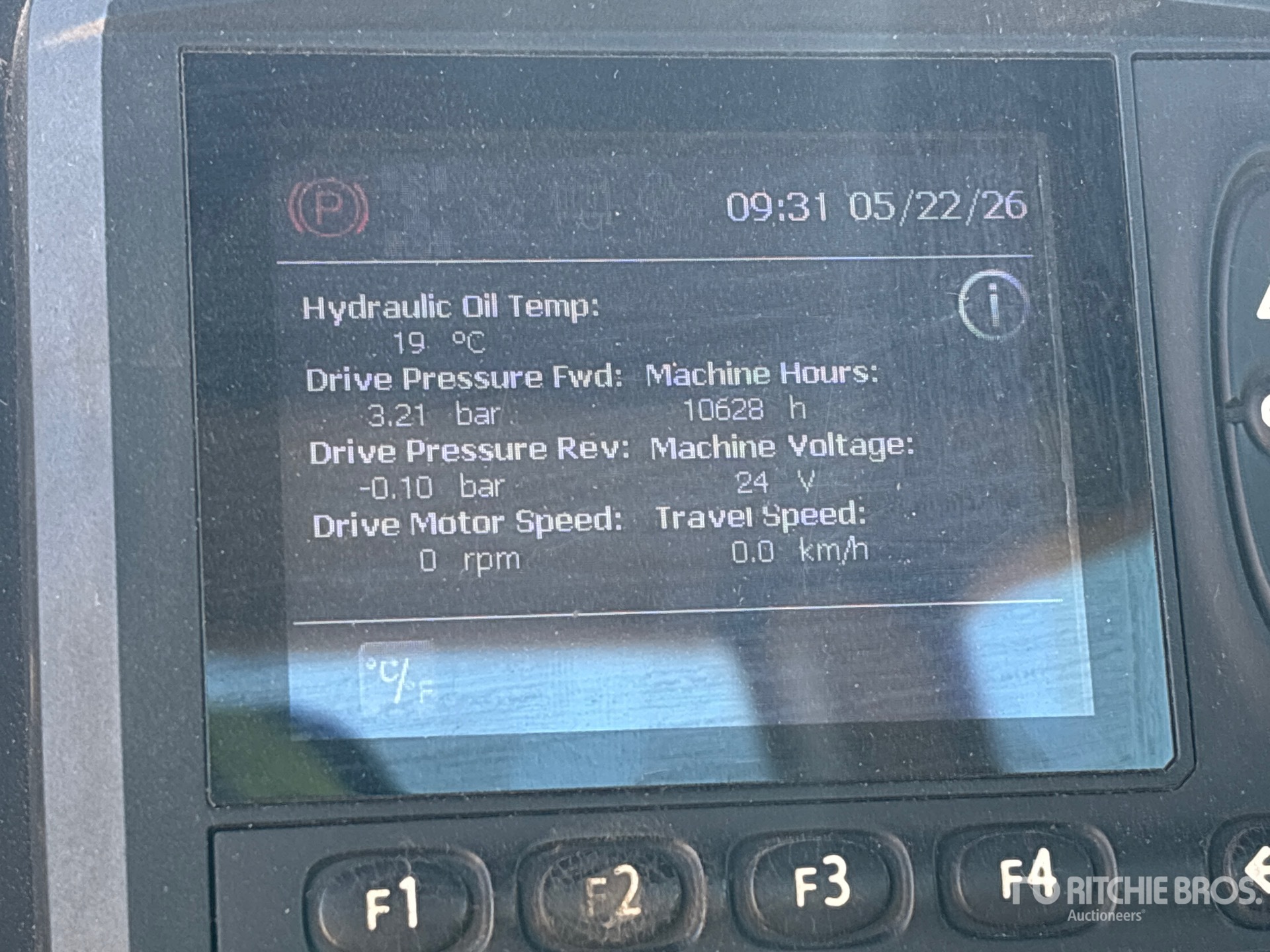 General Appearance with Hour Meter / Odometer
