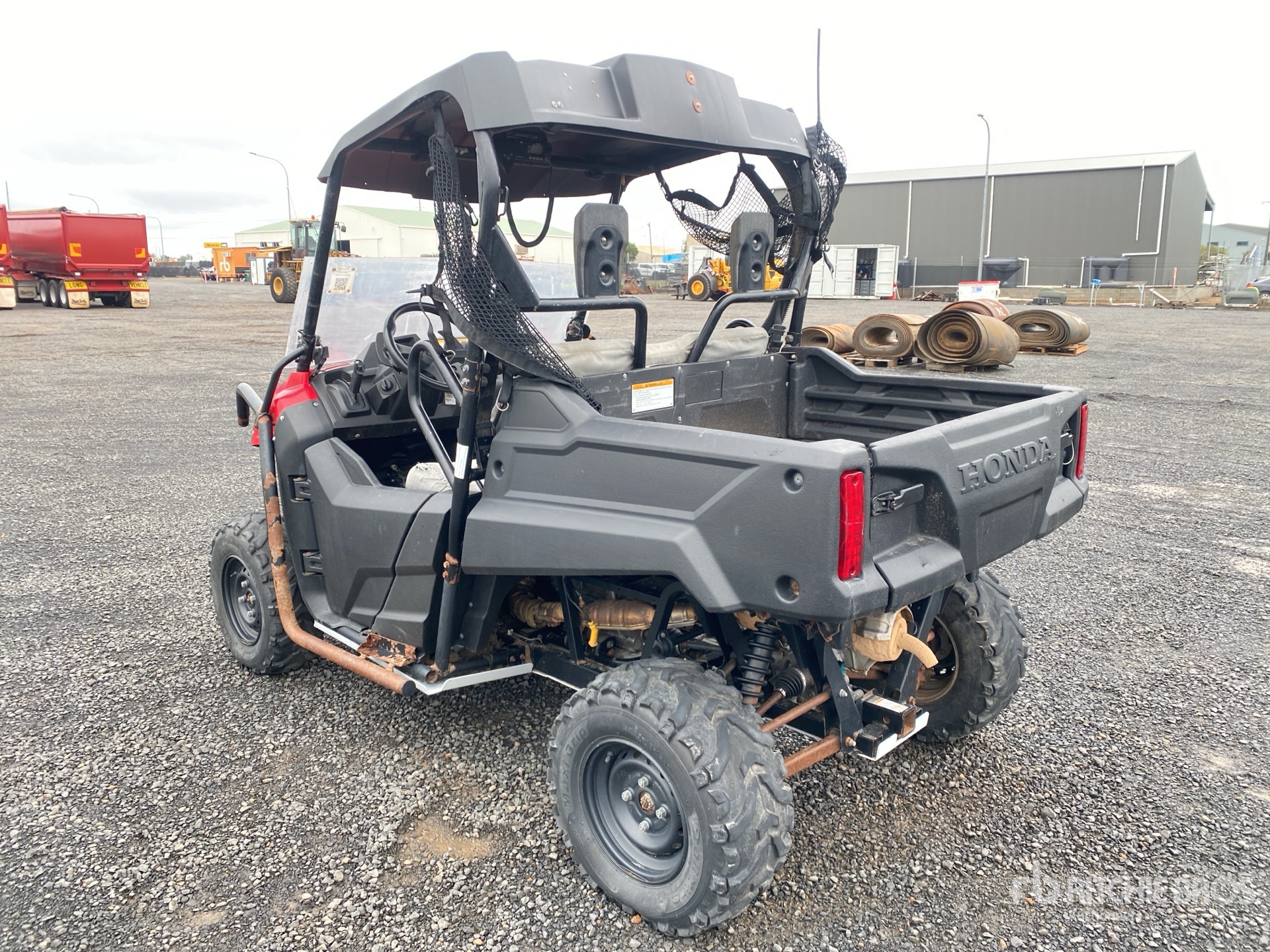 General Appearance with Picture, Left Rear Corner
