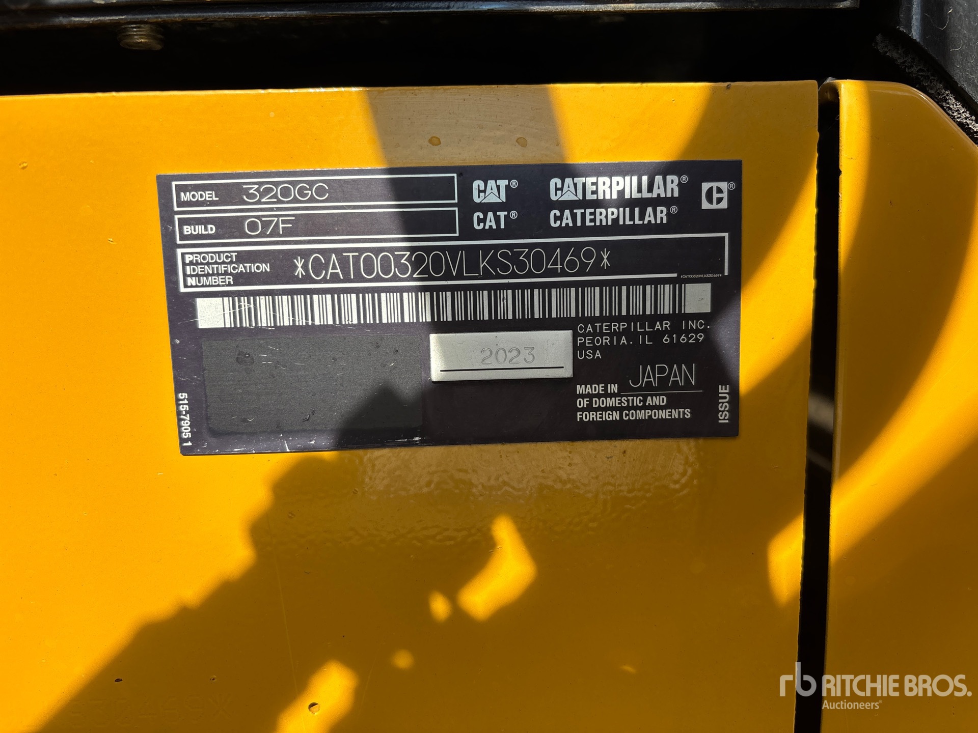 2023 Caterpillar 320 GC