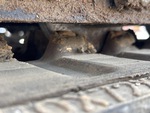 Undercarriage with Left Track Rollers