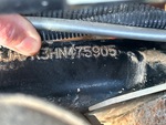 General Appearance with Frame Stamp Serial Number/VIN Photo