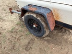 Trailer Chassis with Right Tire