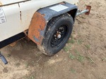 Trailer Chassis with Left Tire