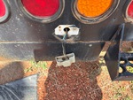 Trailer Chassis with License Plate Light Functional