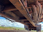 Trailer Chassis with Frame Rails/ Main Beams Condition