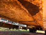 Trailer Chassis with Frame Rails/ Main Beams Condition