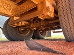 Trailer Chassis with Axle Condition