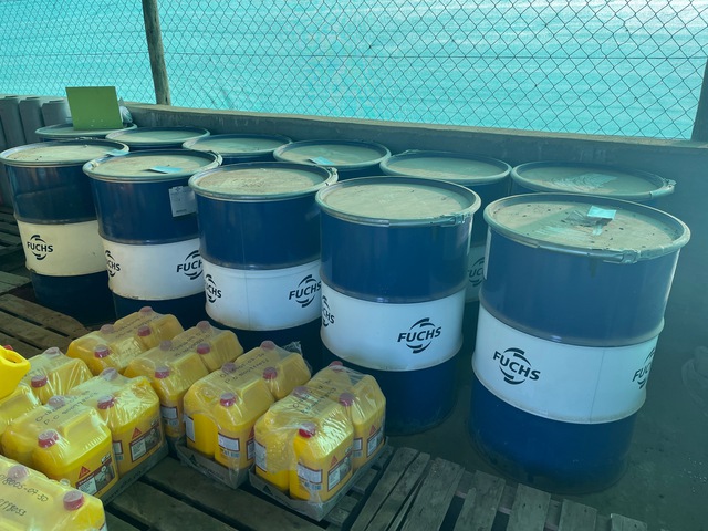 Quantity of (11) 180 kg Barrels Of Fuchs GR2-EP Grease