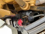 Engine with A/C Compressor