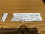 Engine with Emission Label