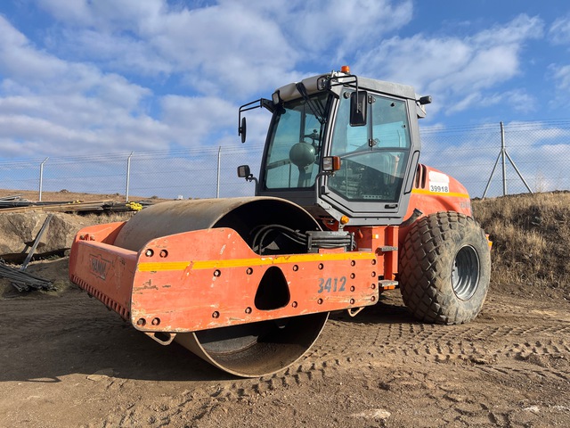 2014 Hamm 3412 Smooth Drum Compactor 2014 Hamm 3412 Smooth Drum Compactor
