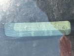 General Appearance with Frame Stamp Serial Number/VIN Photo