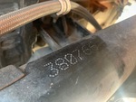General Appearance with Frame Stamp Serial Number/VIN Photo