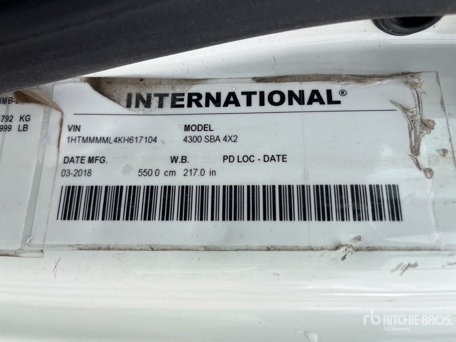 Photo of a 2019 International 4300