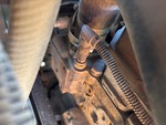 Engine with Cooling System Leaks
