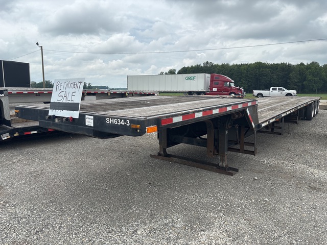 2006 Transcraft 40000 lb 53 ft Tri/A Single Drop Step Deck Trailer