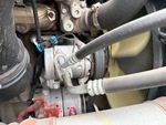 Engine with A/C Compressor