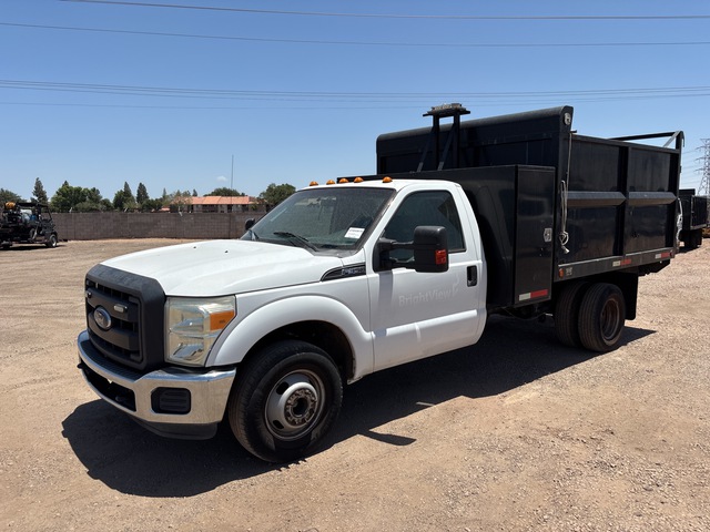 2016 Ford F-350 XL 4x2 Dump Truck