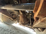 Underbody with Rear Drive Axle