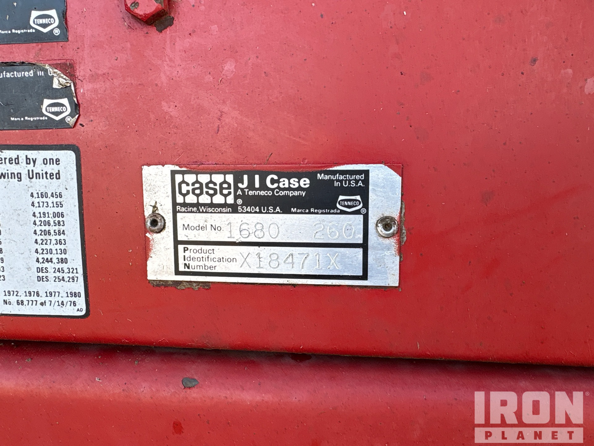 1986 Case Ih 1680