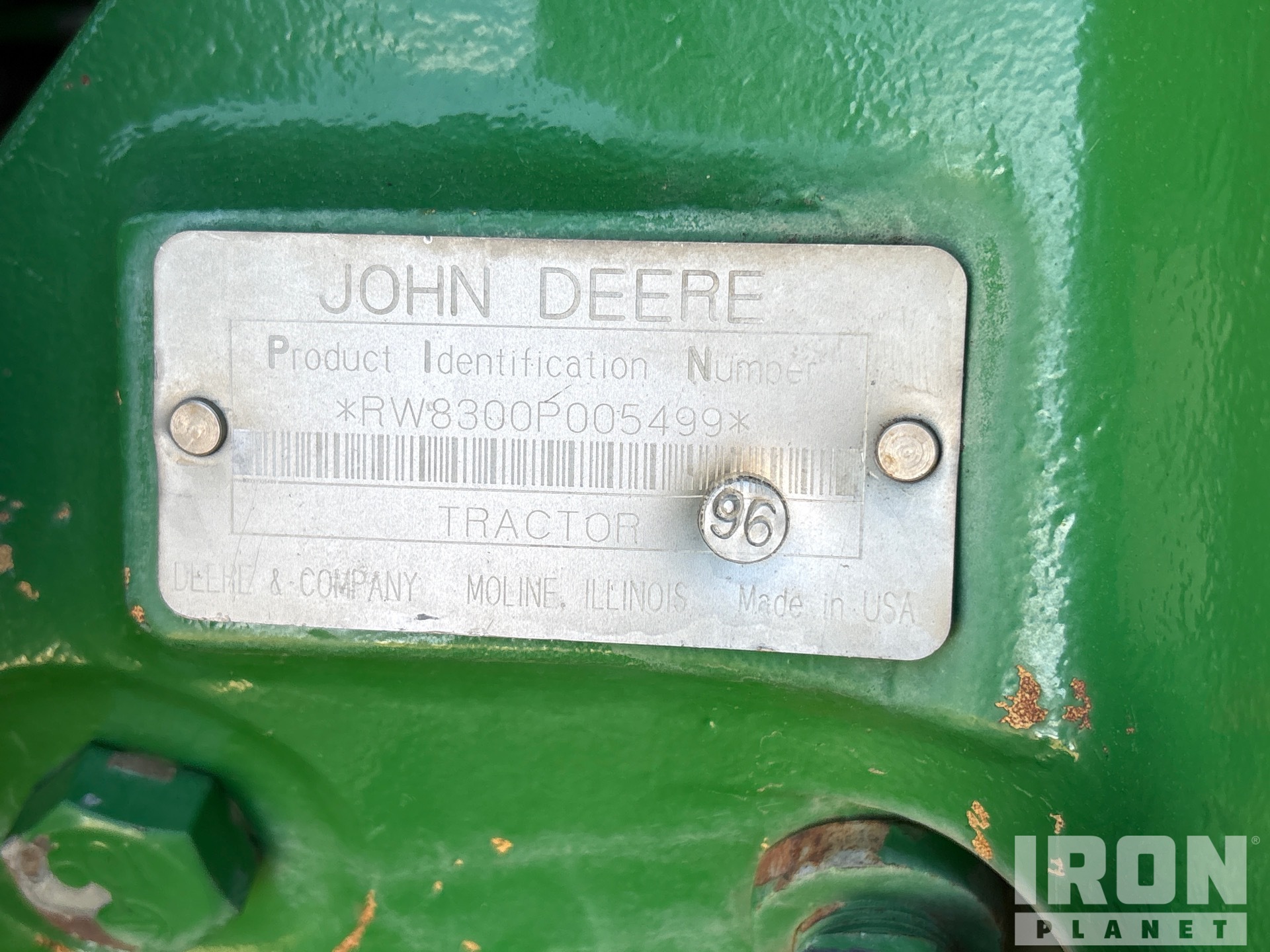 1996 John Deere 8300