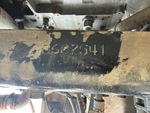 General Appearance with Frame Stamp Serial Number/VIN Photo