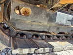 Undercarriage with Left Track Tensioner
