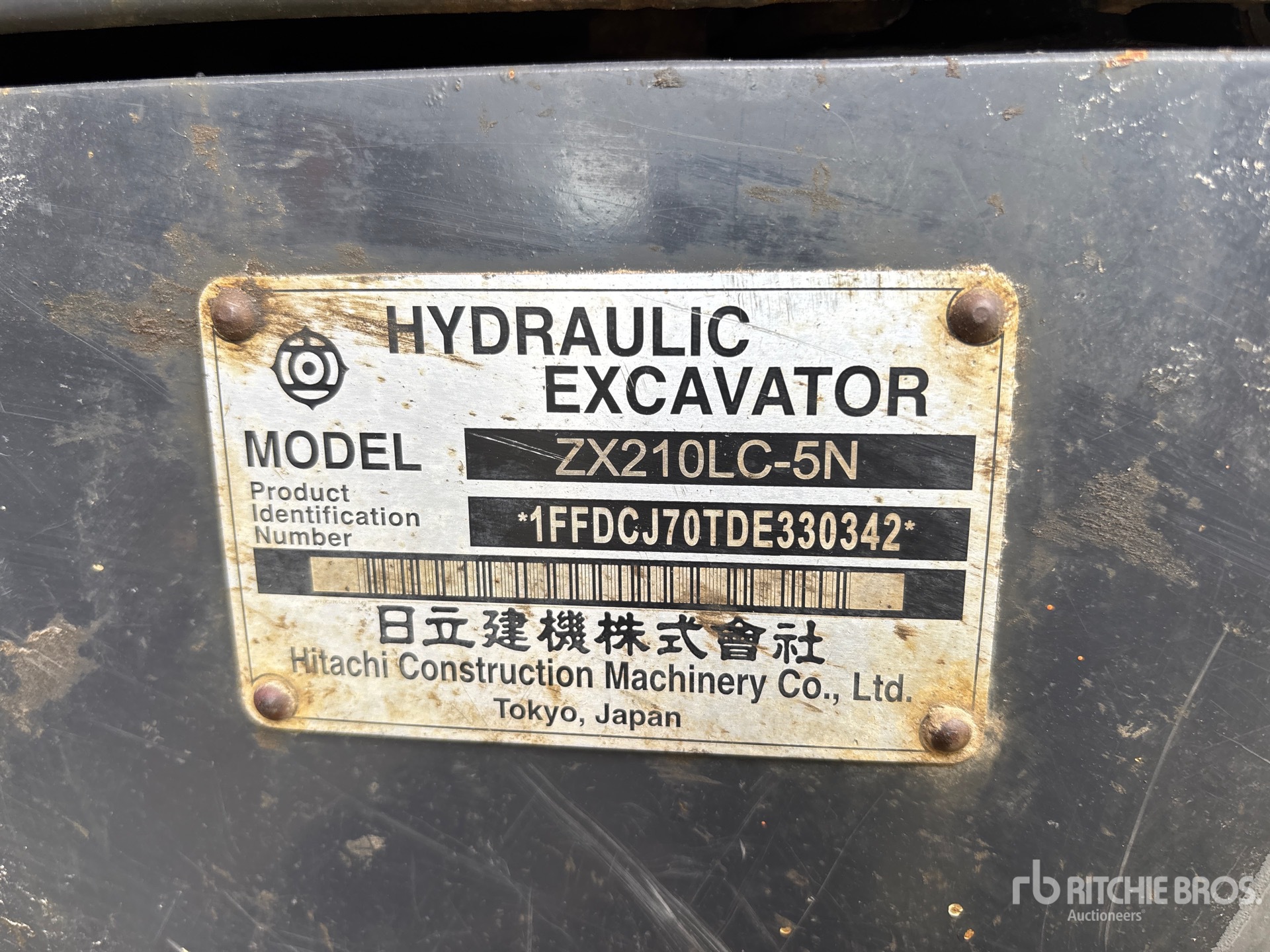 Photo of a 2013 Hitachi ZX210LC-5