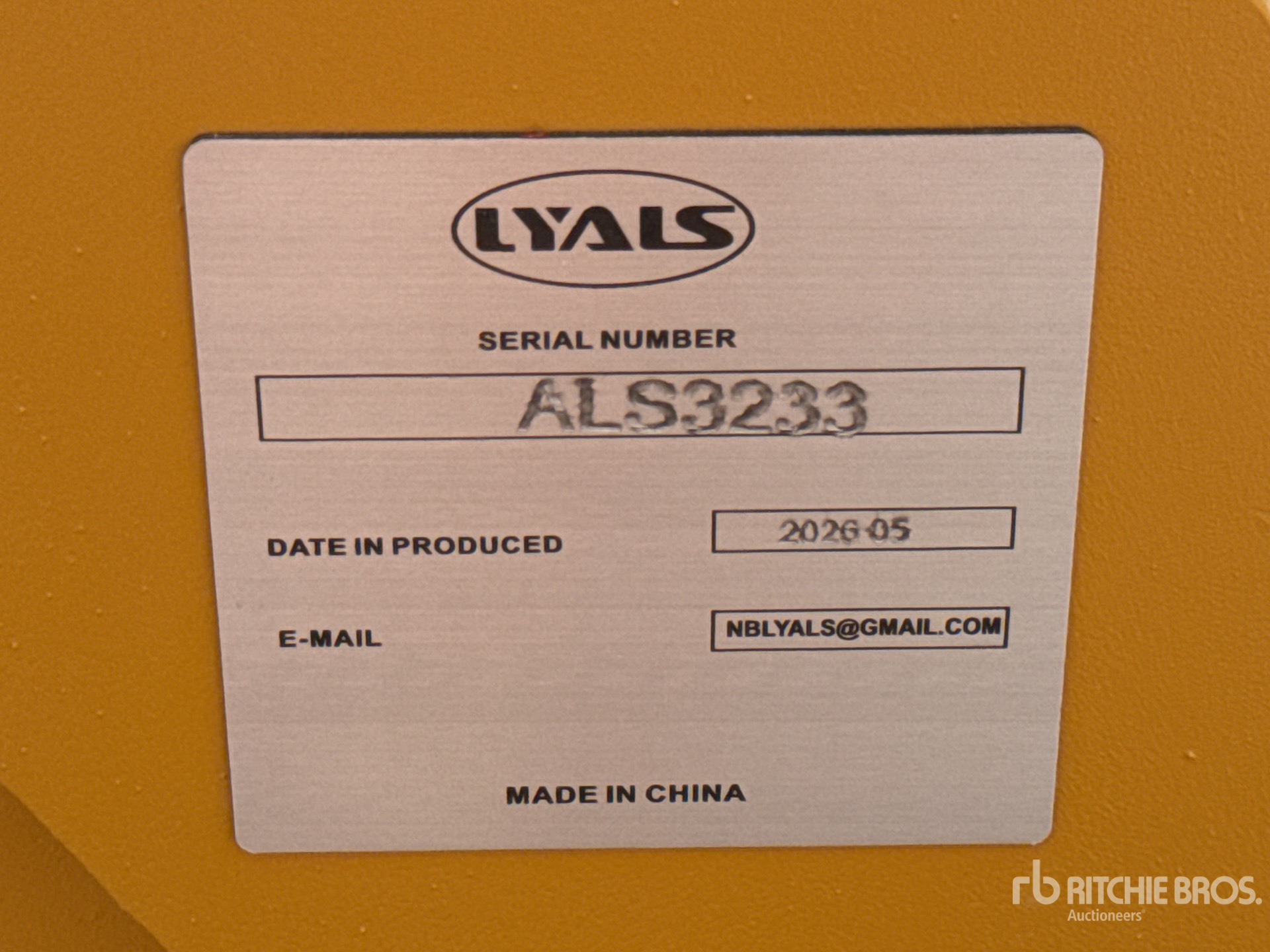 2026 LYALS ALSENB320