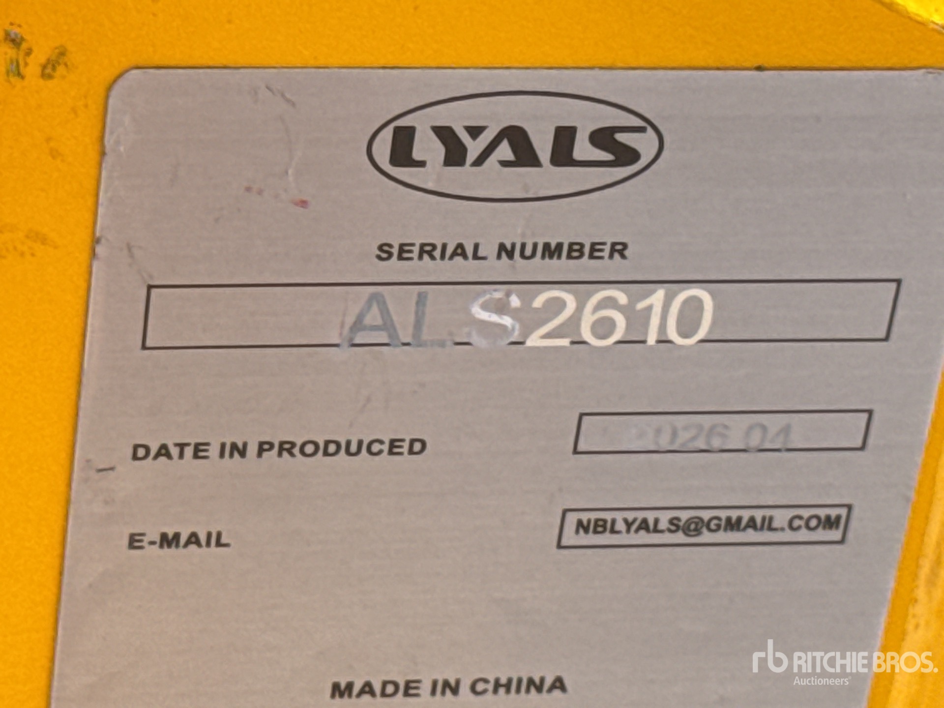 2026 LYALS ALSERG60