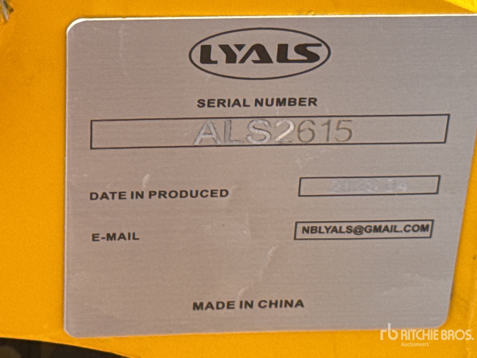 2026 LYALS ALSERG60