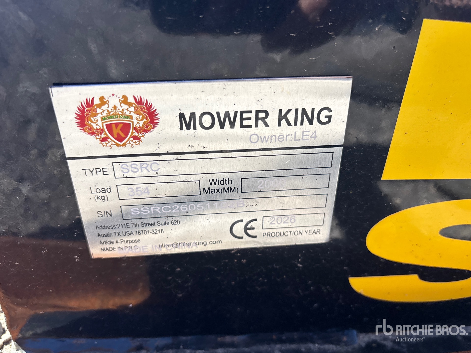 2026 Mower King SSRC
